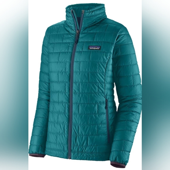 Patagonia Jackets & Blazers - Patagonia Womens Nano Puffer Jacket Size Small Green/Blue